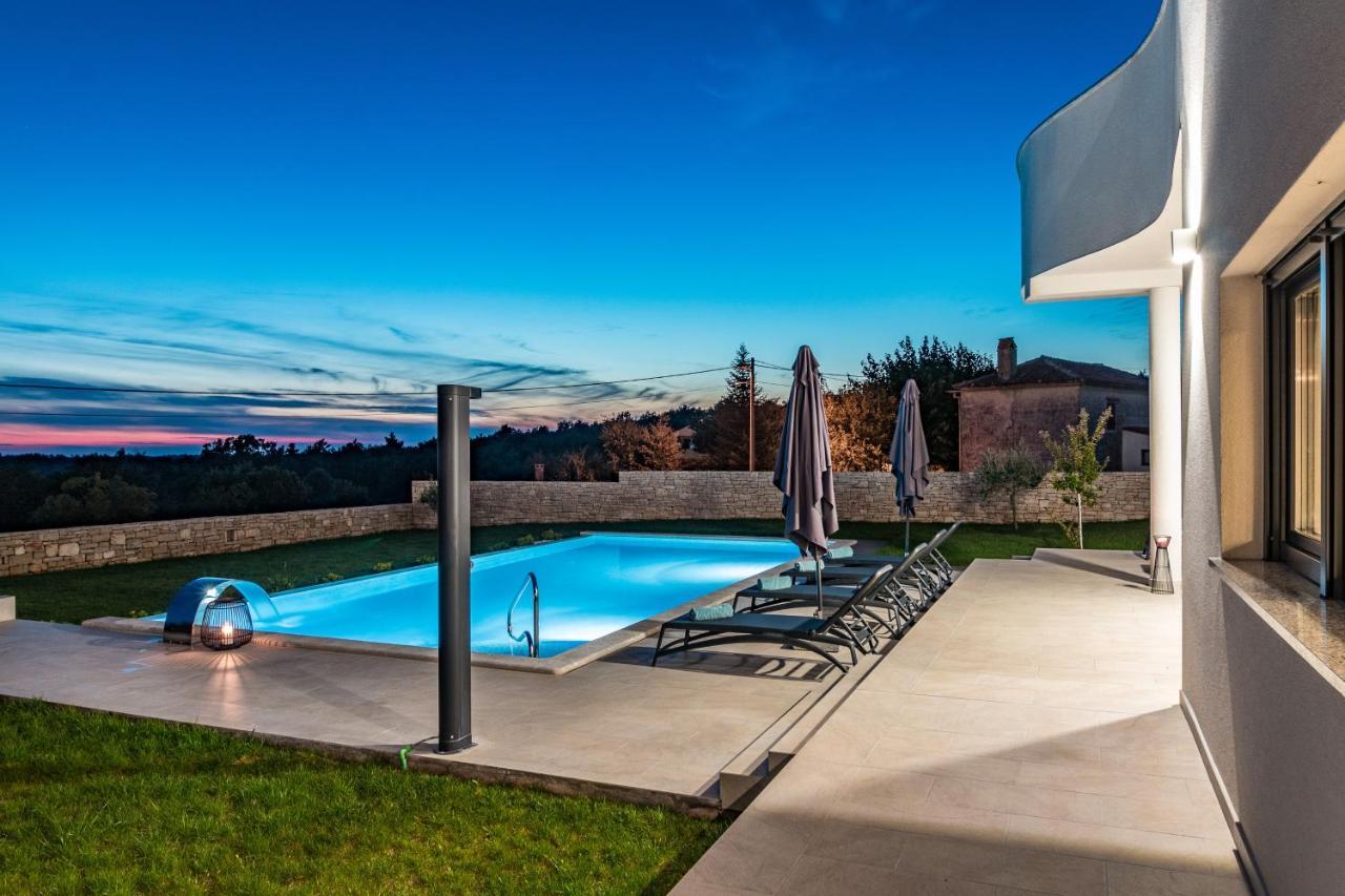 Villa Eleonora, Luxury Villa In Visnjan, Zuzici, Near Porec Dış mekan fotoğraf