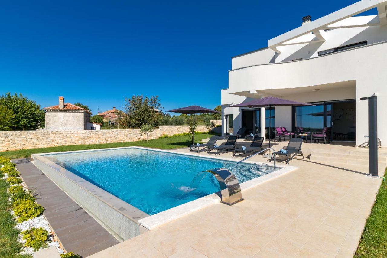Villa Eleonora, Luxury Villa In Visnjan, Zuzici, Near Porec Dış mekan fotoğraf