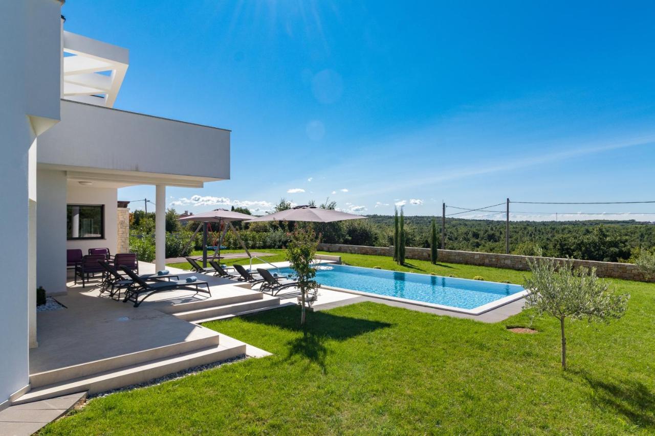 Villa Eleonora, Luxury Villa In Visnjan, Zuzici, Near Porec Dış mekan fotoğraf